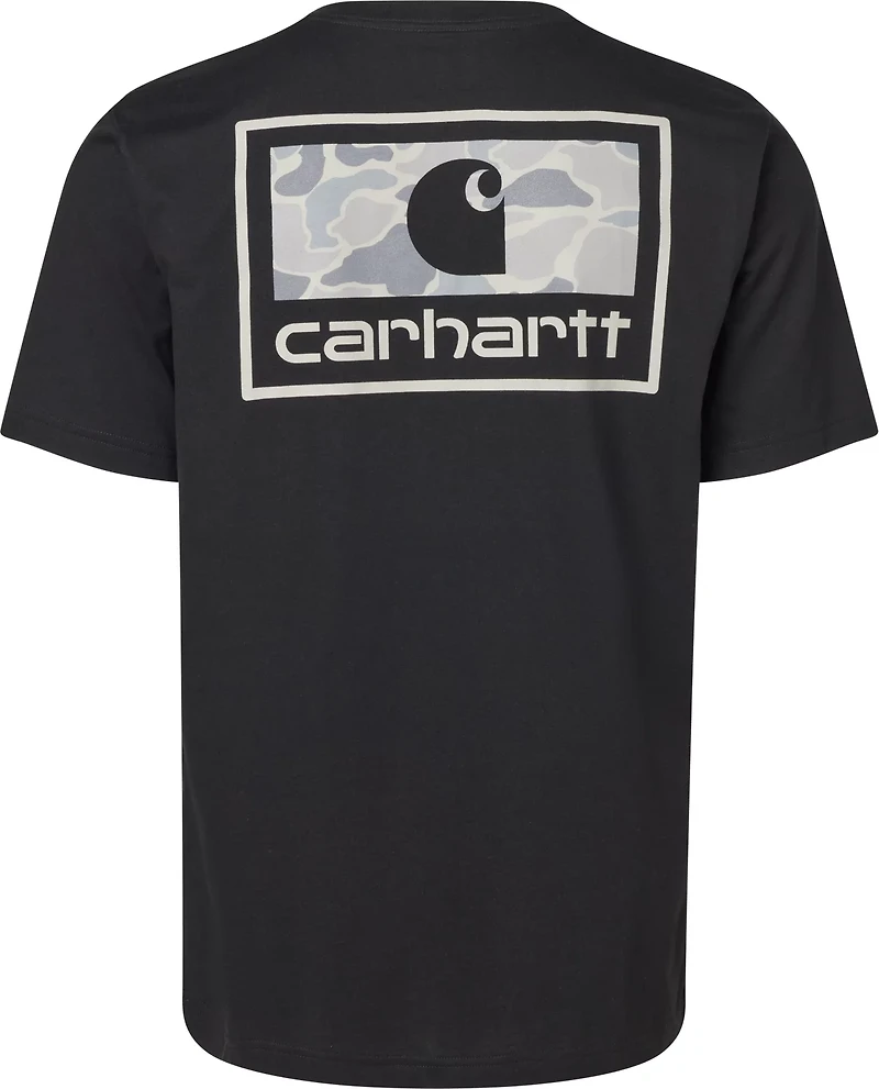 Carhartt Men's Relaxed Fit Short-Sleeve Camo Badge Graphic Tee