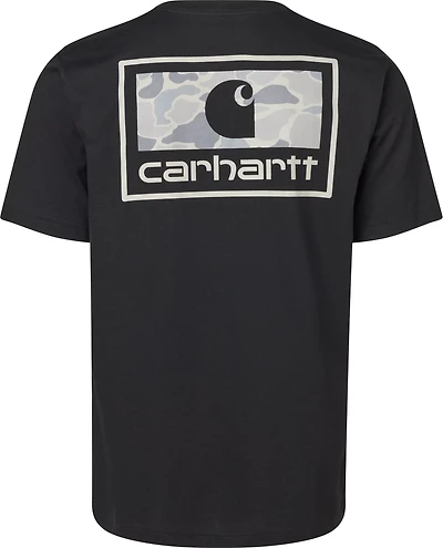 Carhartt Men's Relaxed Fit Short-Sleeve Camo Badge Graphic Tee