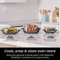 Ninja Crispi 4-in-1 Portable Glass Air Fryer Cooking System