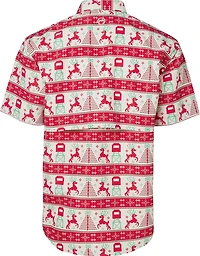 Magellan Outdoors Men's Laguna Madre Deer Stand Fair Isle Fishing Shirt