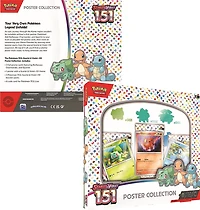 Pokémon TCG Scarlet & Violet 3.5 151 Poster Collection