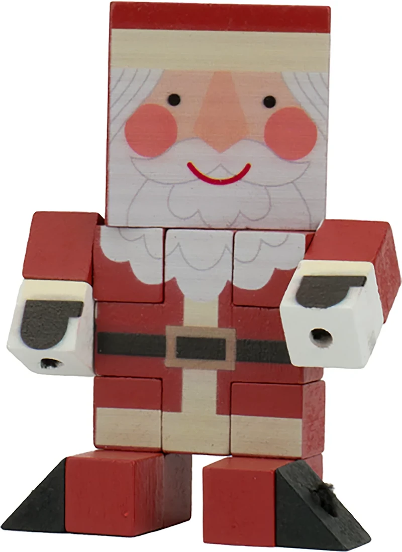 Toysmith Holiday Wood Fidget Puzzle