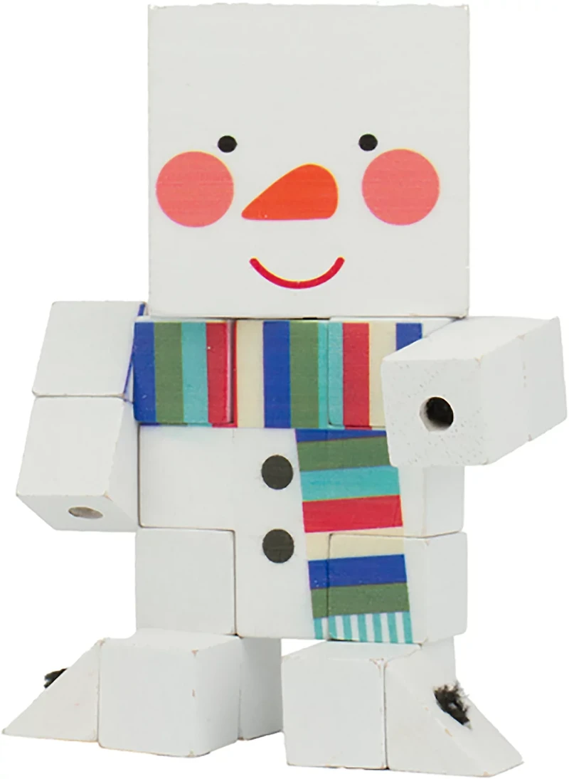 Toysmith Holiday Wood Fidget Puzzle