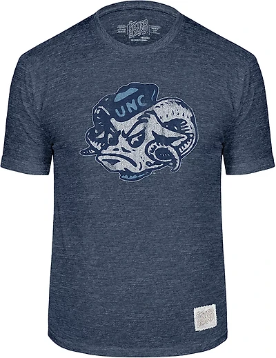 WILDCAT RETRO Men's UNC Ramses Triblend T-shirt