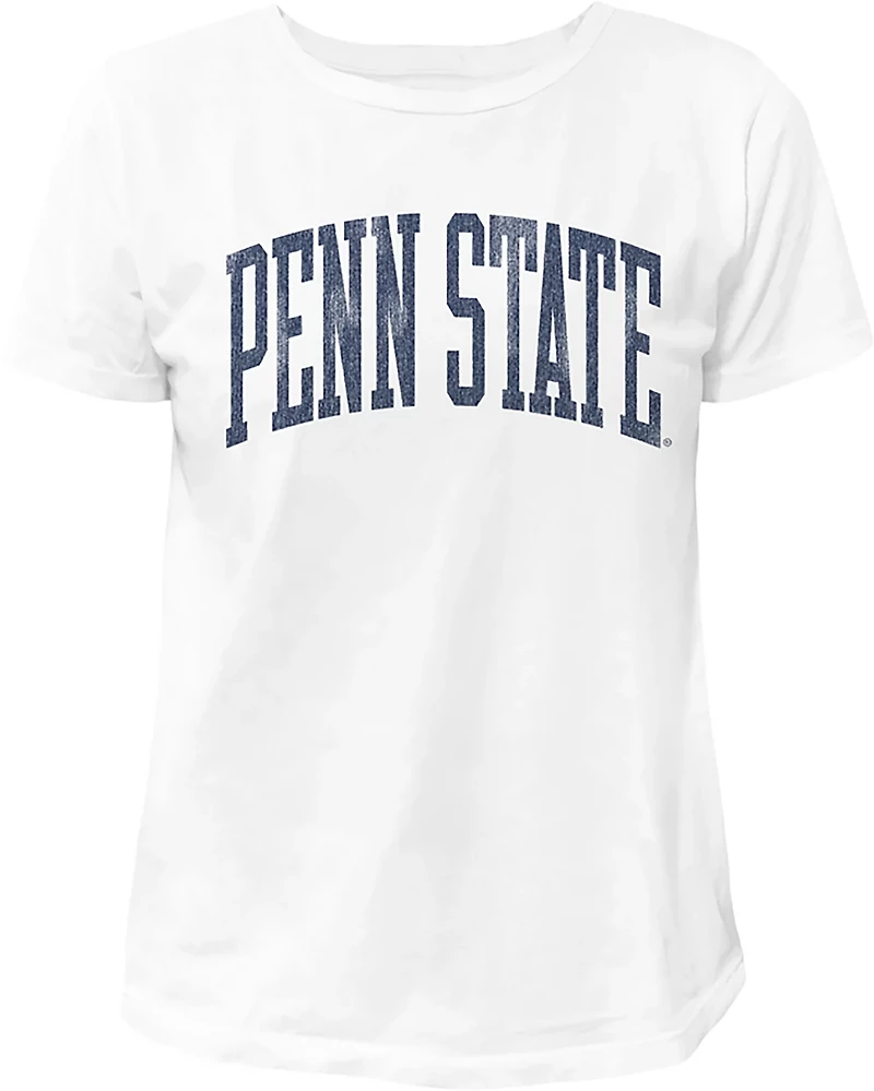 WILDCAT RETRO Women's Penn State School Arch T-shirt