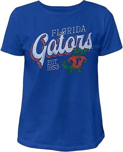WILDCAT RETRO Women's Florida Script Boxy T-shirt