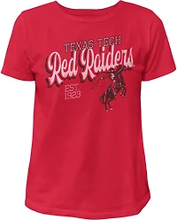WILDCAT RETRO Women's Texas Tech Script Boxy T-shirt