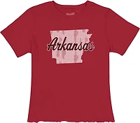 WILDCAT RETRO Women's Arkansas State Script Meet and Greet T-shirt