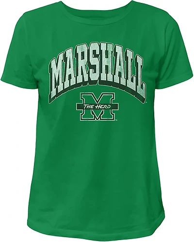 WILDCAT RETRO Women's Marshall Arch Shadow Boxy T-shirt