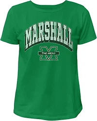 WILDCAT RETRO Women's Marshall Arch Shadow Boxy T-shirt