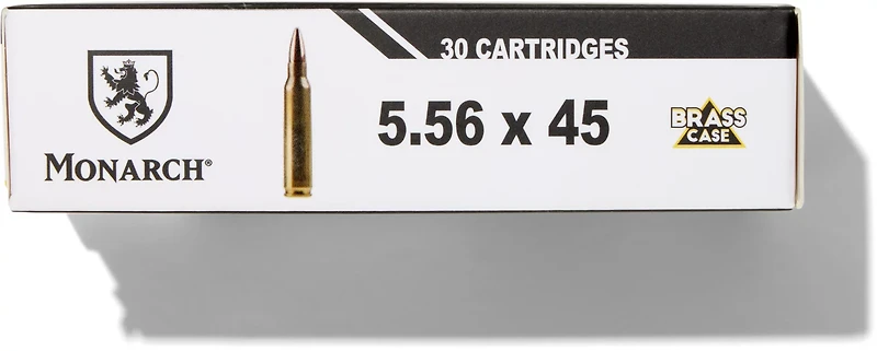 Monarch 5.56x45mm 55gr Full Metal Jacket Centerfire 30-Round Pack