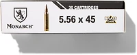 Monarch 5.56x45mm 55gr Full Metal Jacket Centerfire 30-Round Pack