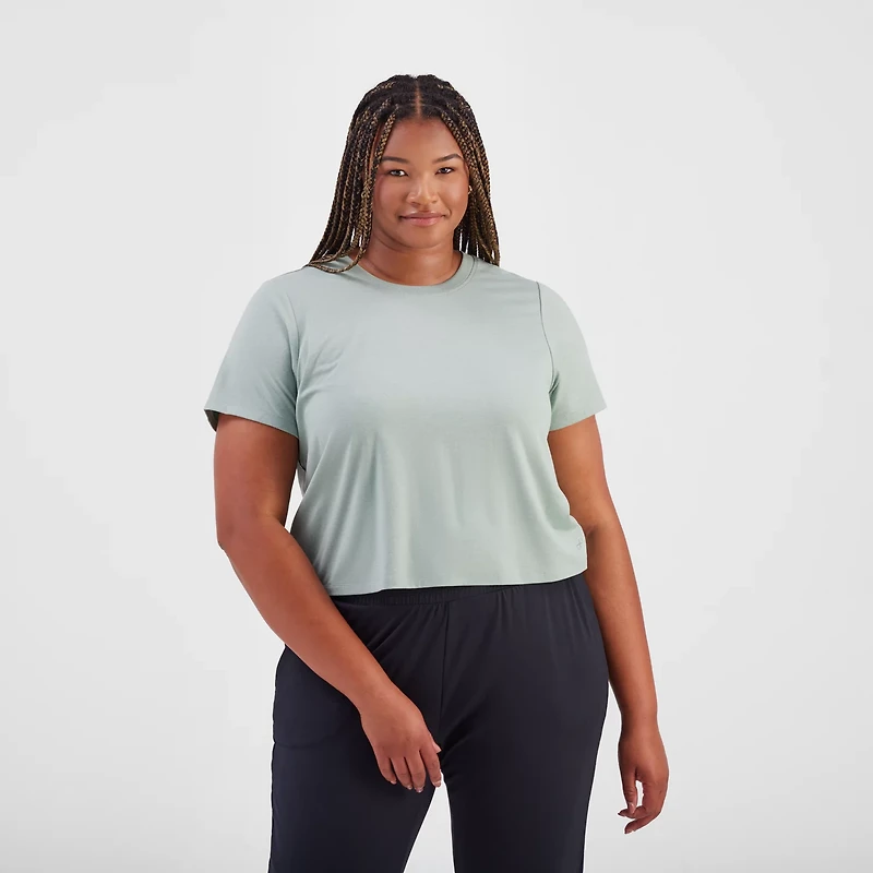 Freely Women's Plus Kari Short Sleeve T-shirt