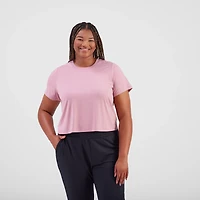 Freely Women's Plus Kari Short Sleeve T-shirt