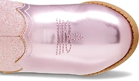Magellan Outdoors Toddler Girl's Glitter Heart Western Boots