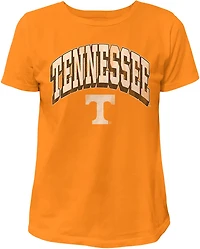 WILDCAT RETRO Women's Tennessee Arch Shadow Boxy T-shirt