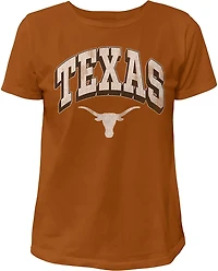 WILDCAT RETRO Women's Texas Arch Shadow Boxy T-shirt
