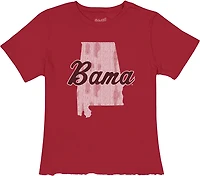 WILDCAT RETRO Women's Alabama State Script Meet and Greet T-shirt