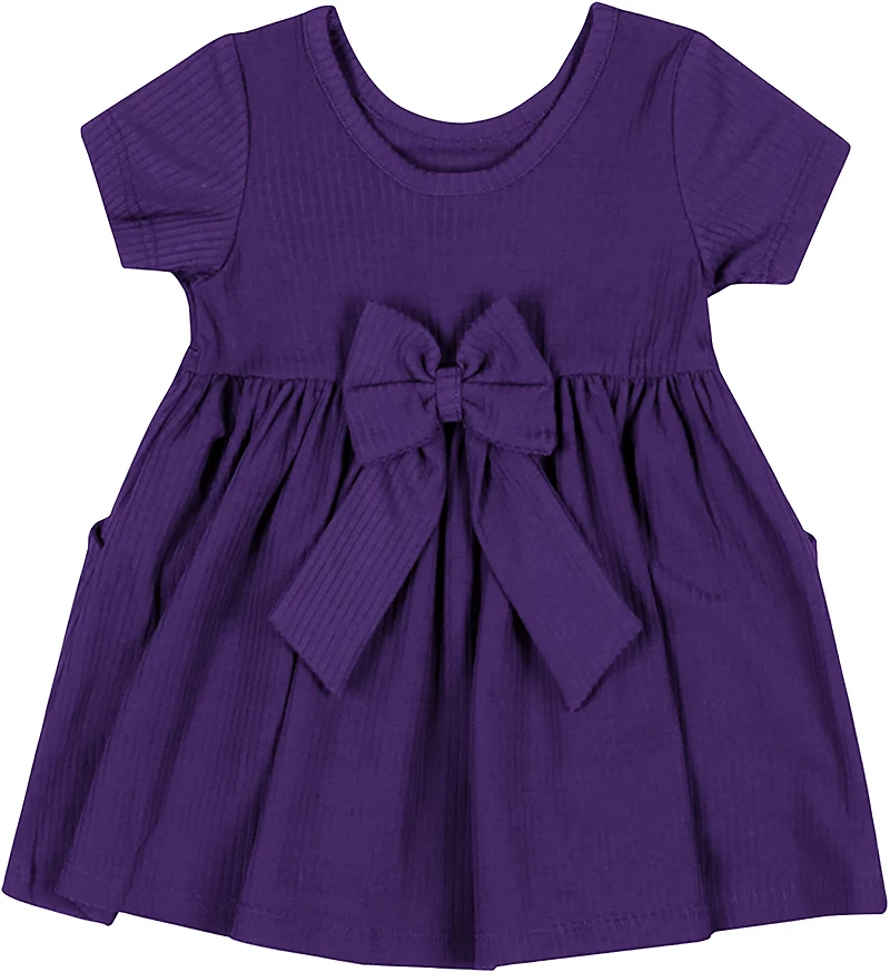Colosseum Athletics Infants' TCU Flarietta Short Sleeve Dress