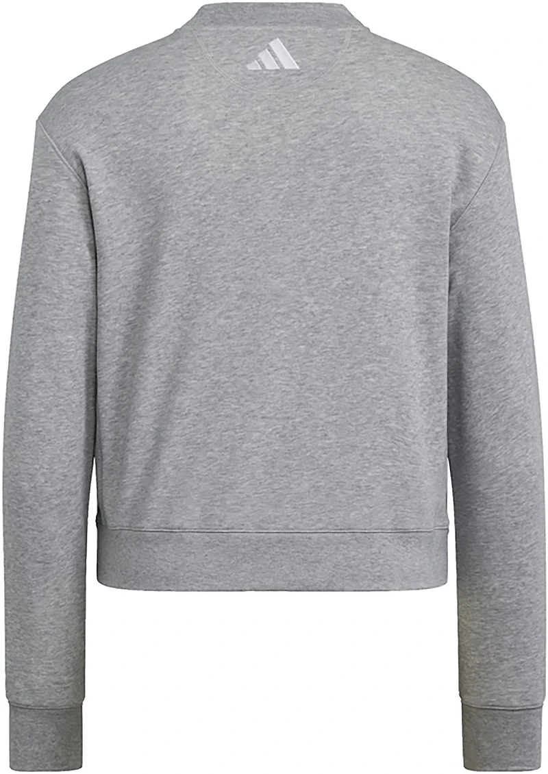 adidas Women's Indiana Hoosiers Vault Scholastic Pride Crewneck Sweatshirt