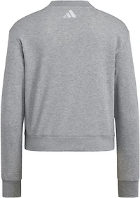 adidas Women's Indiana Hoosiers Vault Scholastic Pride Crewneck Sweatshirt