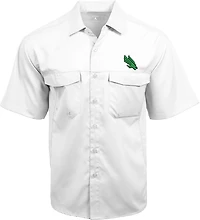 Antigua Men's University of North Texas Game Day Fishing Shirt