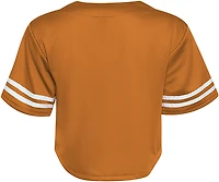 Hype and Vice Women's Texas Longhorns Cropped Football Jersey