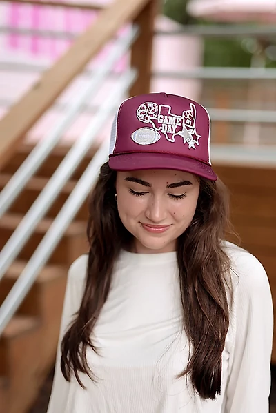 Jadelynn Brooke Girls' Gameday Trucker Cap