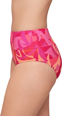 Eco Beach Women's Printed High Waist Brief
