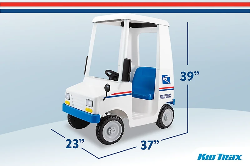 Flybar Kid Trax 6V USPS Mail Truck