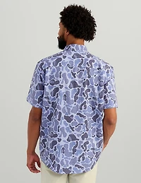Huk Men's Kona Desert Rose Short Sleeve Shirt