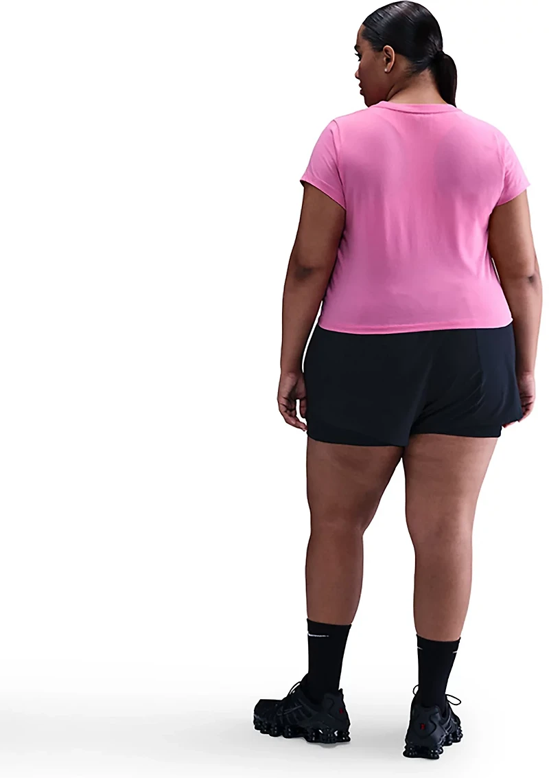 Nike Women's Sportswear Chill Knit Cropped Plus T-shirt