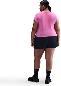 Nike Women's Sportswear Chill Knit Cropped Plus T-shirt