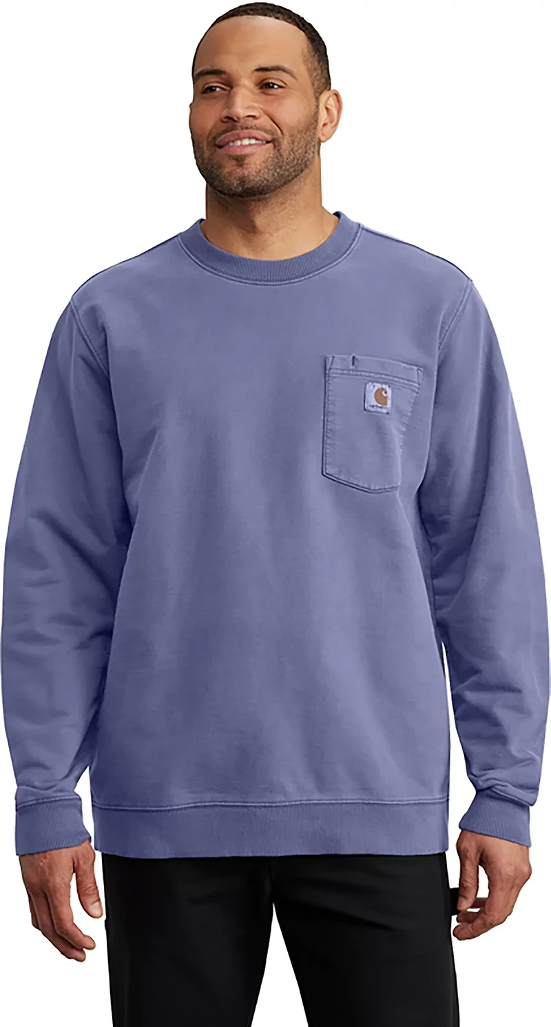 Carhartt Men's French Terry Crewneck Pocket Sweatshirt