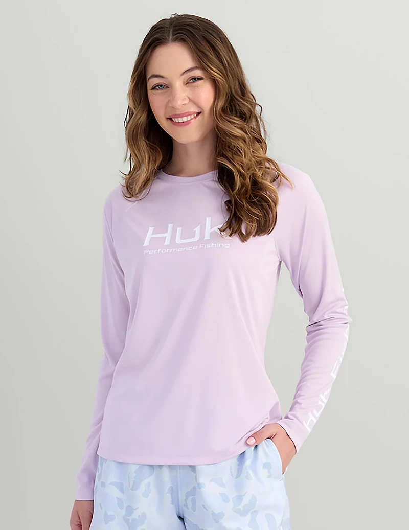 HUK Women's PURSUIT LS CREW