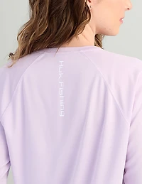 HUK Women's PURSUIT LS CREW