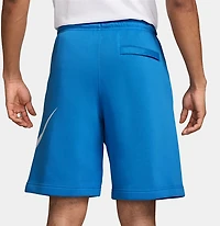 Nike Men's Club Brushed Fleece Graphic Shorts 7 in.