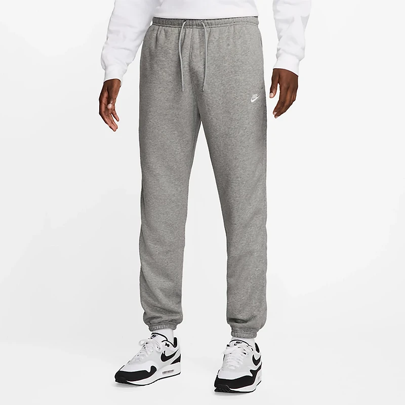Nike Men's Club Cuffed Brushed Fleece Sweatpants