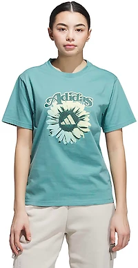 adidas Women's Floral Graphic T-shirt