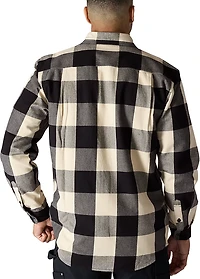 Carhartt Men's Loose Fit Heavyweight Flannel Long-Sleeve Plaid Shirt