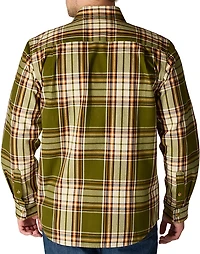 Carhartt Men's Loose Fit Heavyweight Flannel Long-Sleeve Plaid Shirt
