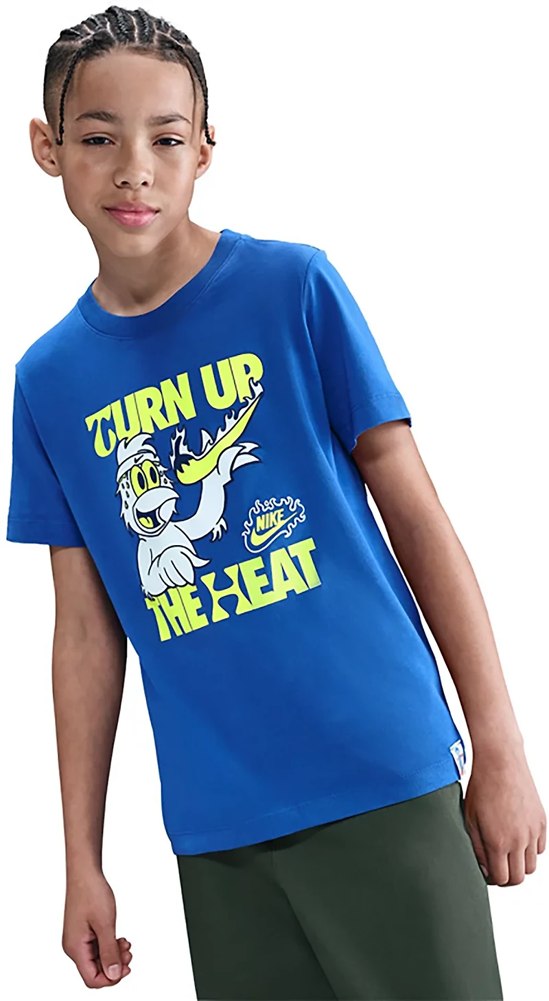 Nike Boys' Sportswear Turn Up T-shirt