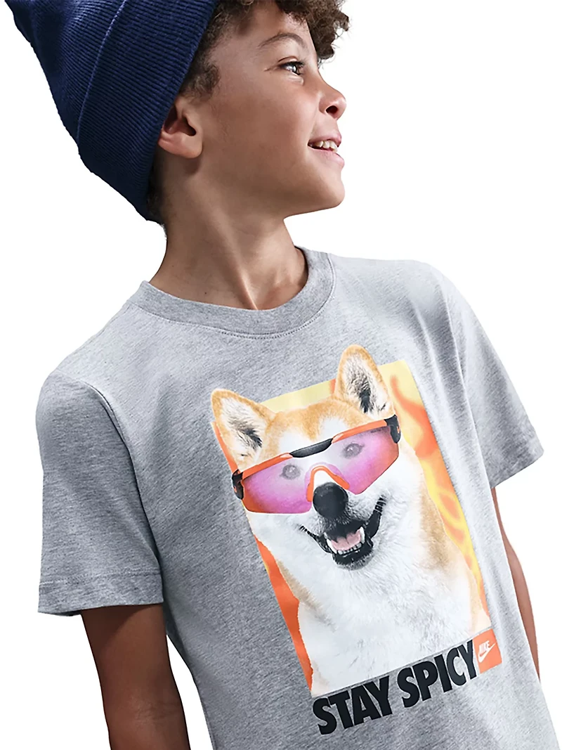 Nike Boys' Sportswear Photo Shiba T-shirt