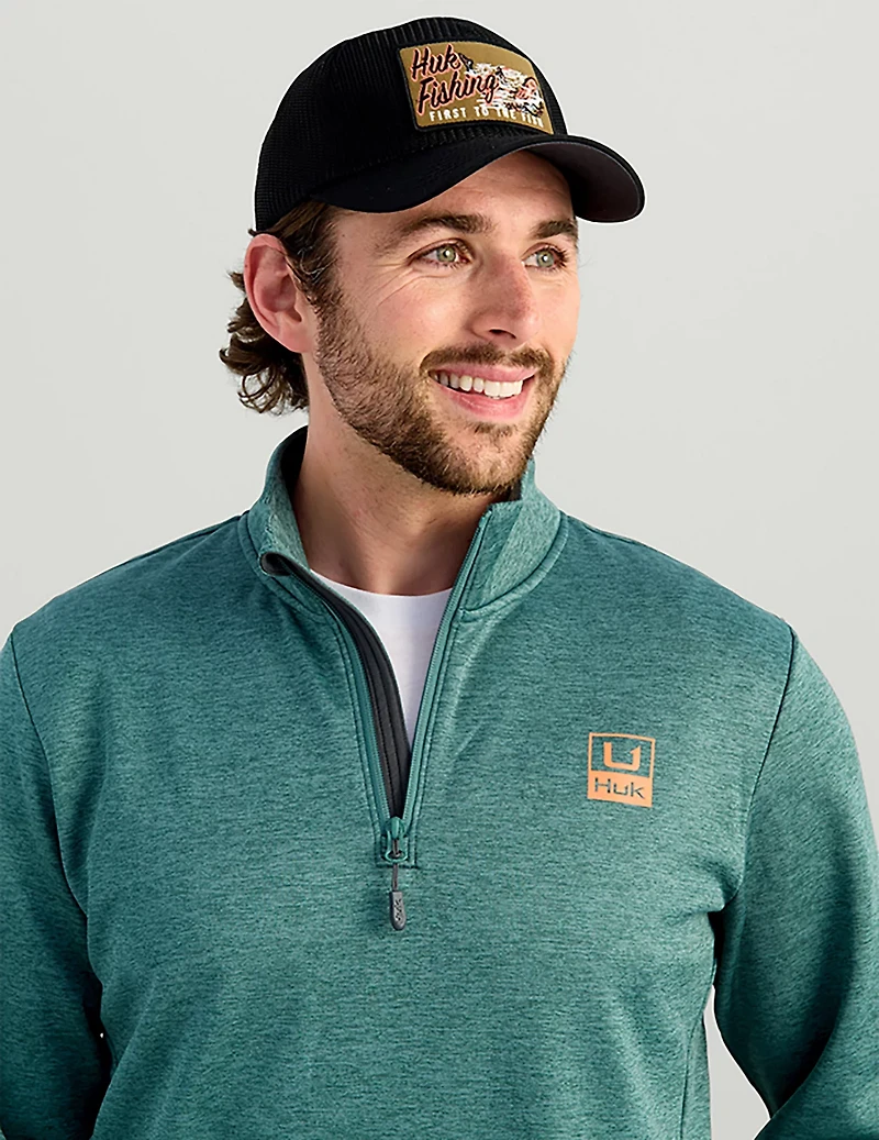 Huk Men's ColdFront 1/4-Zip Top