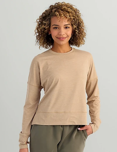 Huk Women's Bayside Pullover Sweatshirt