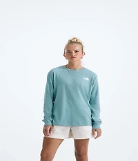 The North Face Women's Evolution Box NSE Fill Long Sleeve Graphic T-shirt