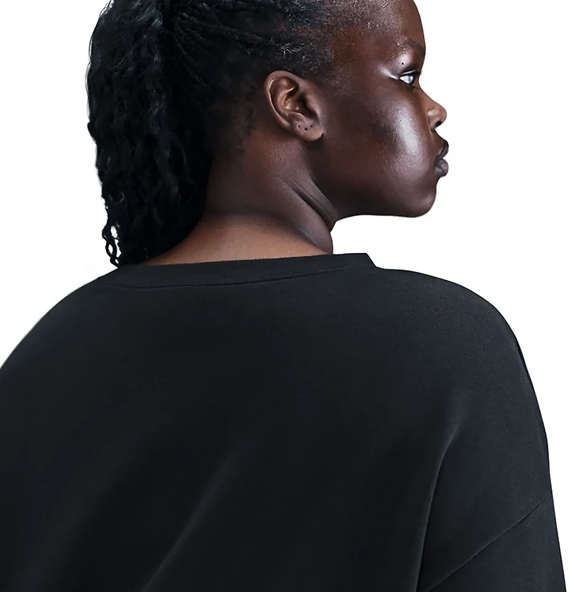 Nike Women's Sportswear Club Fleece Plus Crew Neck Sweatshirt