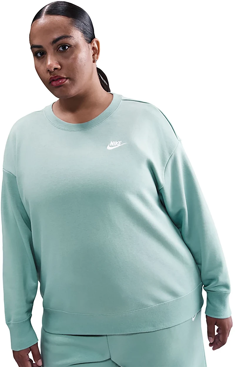 Nike Women's Sportswear Club Fleece Plus Crew Neck Sweatshirt