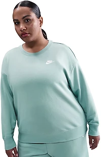 Nike Women's Sportswear Club Fleece Plus Crew Neck Sweatshirt