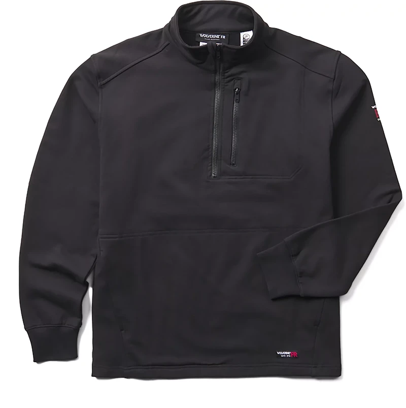 Wolverine Men's FR Fleece 1/4-Zip Sweatshirt